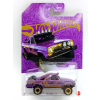 '73 Jeep J10 purple chrome - Hot Wheels Long Card